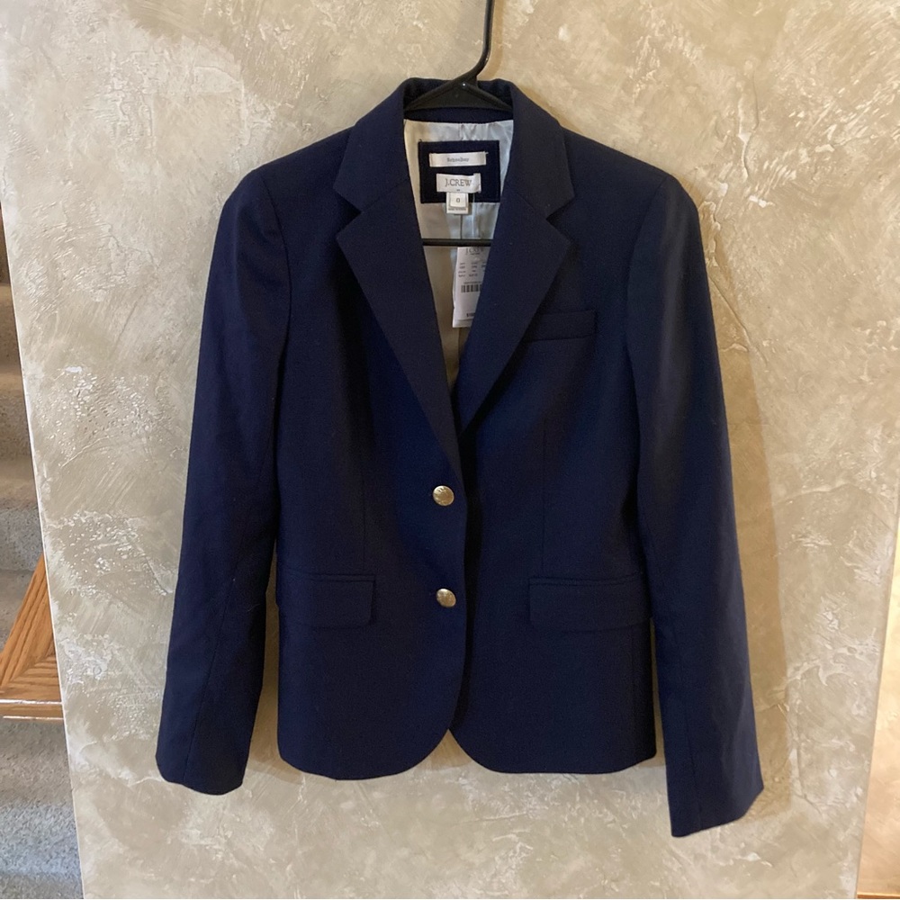 J. Crew School Boy Wool Blazer